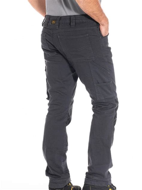 Pantalon De Travail Stretch Avec Emplacement Genouill Res Jobproc Rica