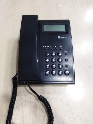 Beetel C Corded Landline Phone Black For Office At Rs In New Delhi