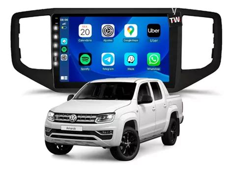 Central Multimídia Amarok 2018 2019 2020 2021 Gps Carplay 9p