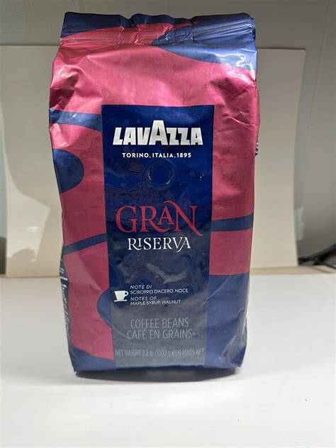 Lavazza Gran Riserva Whole Bean Coffee Blend Dark Espresso Roast