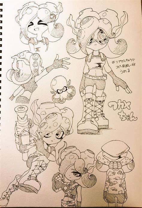 Nintendo Splatoon Splatoon 2 Art Splatoon Comics Drawing Reference Nbkomputer