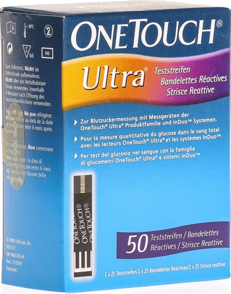 One Touch Ultra Teststreifen St Ck In Der Adler Apotheke