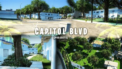 Gta5 Capitol Blvd Projects Fivem Custom Hoods Youtube