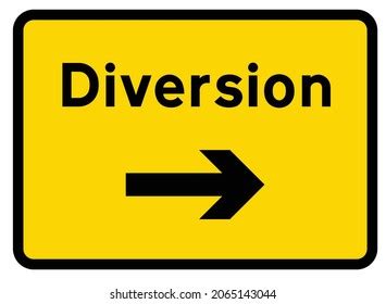 6,927 Road Diversion Signs Images, Stock Photos, 3D objects, & Vectors ...