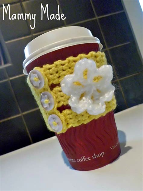 Ravelry Coffee Cup Cozy Pattern By Adele Uyan