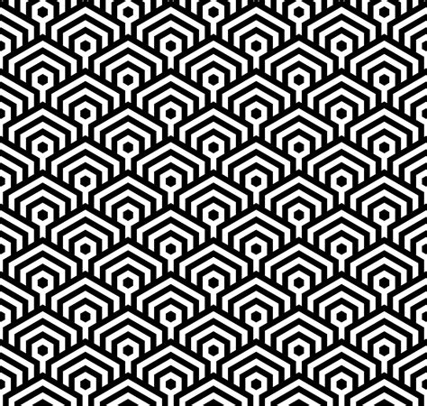 Japanese Geometric Seamless Patterns Abstract Geometric Hexagonal