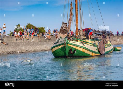 France, Vendee, Noirmoutier island, Noirmoutier en l'Ile, Bois de la Chaise regatta, Cornelia ...