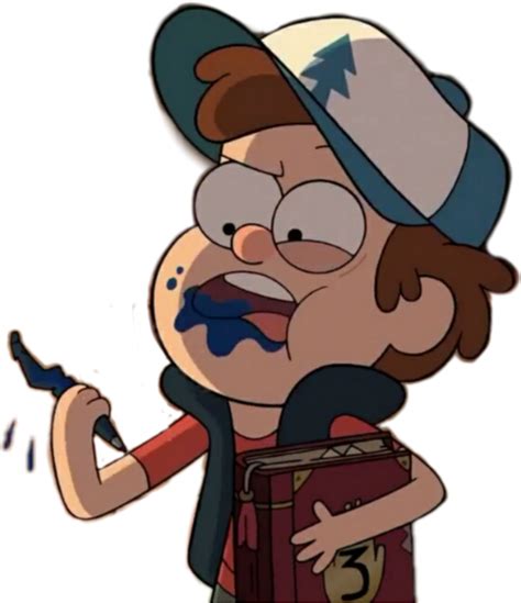 Dipper Pines Gravity Falls Curious Twin Mystery Png