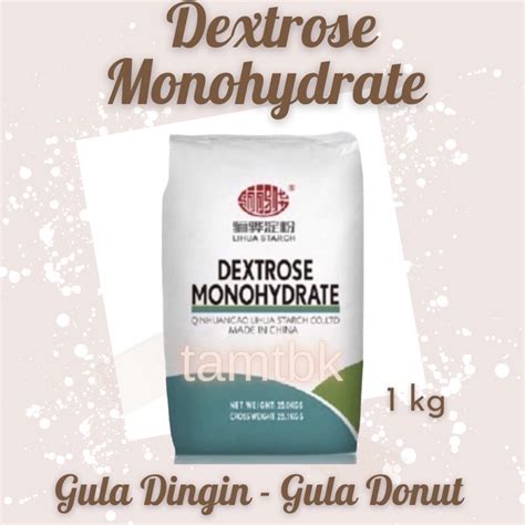 Jual Dextrose Monohydrate Gula Donut Gula Dingin 1kg Shopee Indonesia