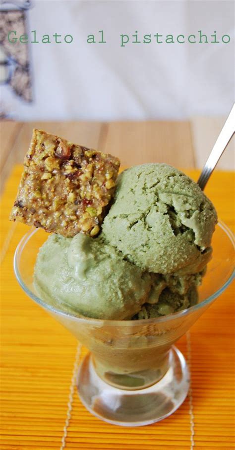 Gelato Al Pistacchio Senza Gelatiera Non Solo Le Torte Di Anna