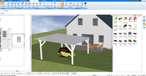 Carport Planen In 2dand3d Mit Plan7architekt Software