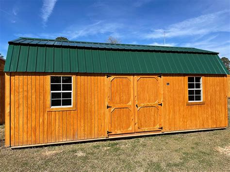 Graceland Side Lofted Barn Portable Barn For Sale At Bayou Outdoors