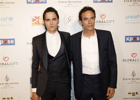 Photo Anthony Delon avec son frère Alain Fabien Delon au photocall de