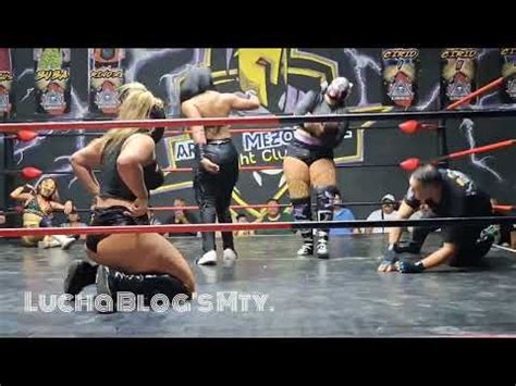 Lucha Femenil Hiedra Y Baby Love Vs Morgana Y Lady Puma Youtube