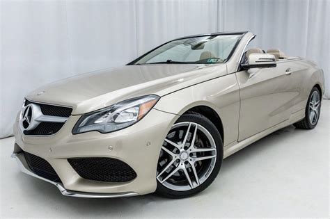 Used 2015 Mercedes Benz E550 Cabriolet For Sale Sold Motorcars Of The Main Line Stock F296118