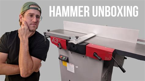 Unboxing Hammer Combo Jointer Planer Ep17 Youtube