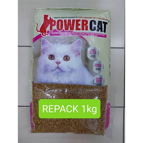 Power Cat Kitten Original Kg Kg Repack Cat Food Makanan Kucing