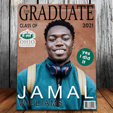 Graduation Magazine Template