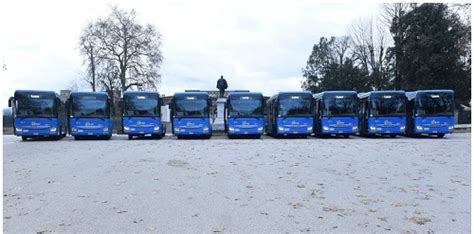 Lucca Presentati I Nuovi Bus Ctt Nord Modello Iveco Crossway Euro Vi Ferpress