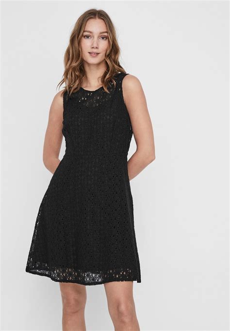 Vero Moda Vmallie Cocktail Dress Party Dress Black Zalando