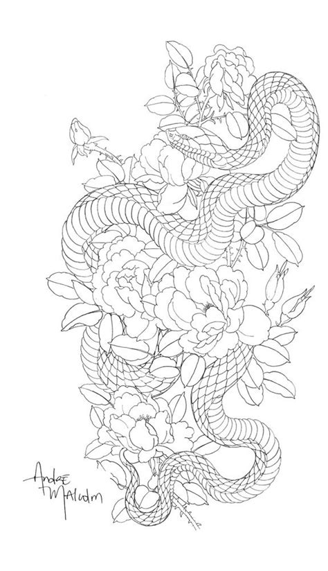 Japanese Tattoo Japanese Snake Tattoo Snake Tattoo Design