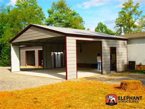 Adding a Garage Carport to an Old Brick House | Carport.com