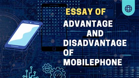 Essay Of Advantage And Disadvantage Of Mobile Phone YouTube