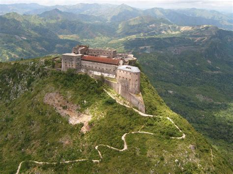 Photo Aérienne De Cap Haïtien Citadelle Haïti Haiti