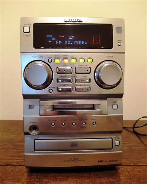 Aiwa Xr Md Md Cd Stereo System Cassette Radio Mini Disc Cd