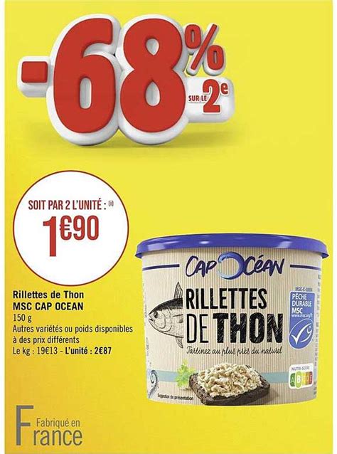 Promo Rillettes De Thon Msc Chez E Leclerc ICatalogue Fr