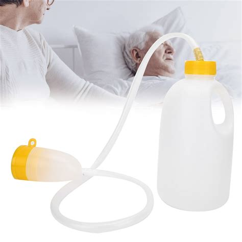 Eecoo Urinal Pot Pvc 1700ml Portable Home Hospital Male Pee Bottle Urine Collector Storage With