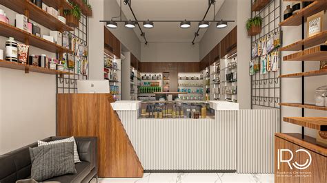 Pharmacy interior design on Behance