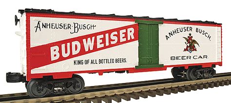 MTH - RailKing Modern Reefer - Budweiser - Anheuser Busch Beer Car ...