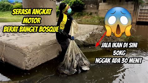 Jala Ikan Di Sungai Besar Seperti Jala Ikan Di Kolam Ikan Youtube