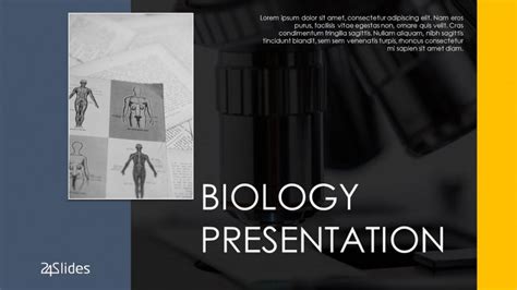 Creative Biology Presentation Free Powerpoint Template