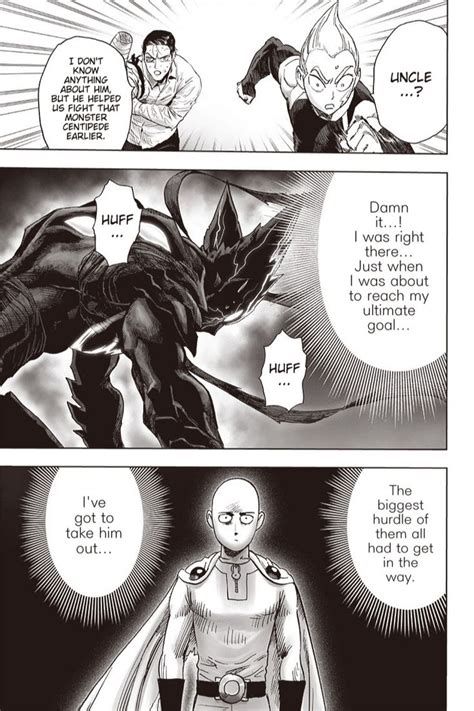 Awakened Garou Vs Saitama Chapter En Manga De One Punch Man