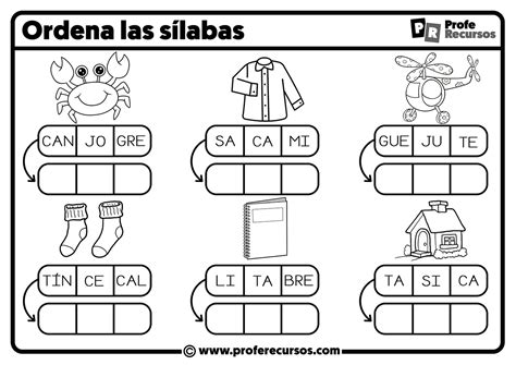 Fichas Para Aprender Las S Labas Pack Para Imprimir