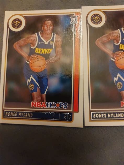 Bones Hyland Nba Hoops Base Xs Donruss Rated Rookie Chronicles