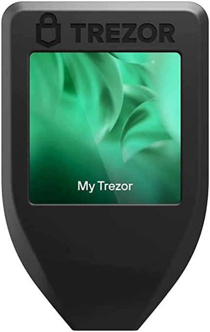 Amazon Trezor Model T Advanced Crypto Hardware Wallet With Lcd