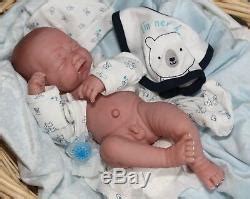 I M New Baby Boy Crying Preemie Berenguer Lifelike Reborn Pacifier