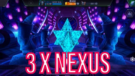 3 X Nexus 6 Star Crystals Marvel Contest Of Champions Youtube