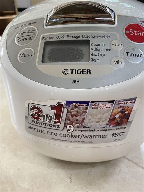 Tiger Rice Cooker Jba Made In Japan Tv And Home Appliances Kitchen