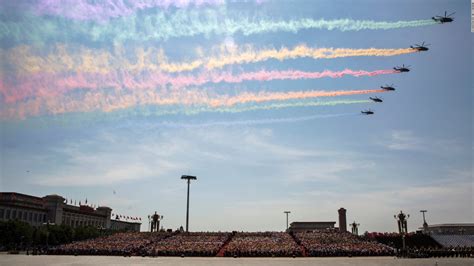 China Flexes Muscles With Wwii Military Extravaganza Cnn