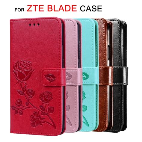 Funda De Tel Fono Plegable De Piel Para Zte Blade A A A L A