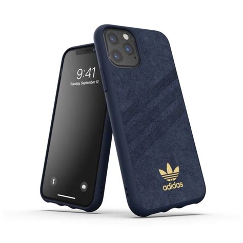 adidas Originals iPhone 11 Pro ULTRASUEDE 保護殼 深藍 SRSWorks 網上購物