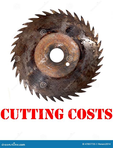 Cutting costs stock image. Image of breakdown, crisis - 47857735