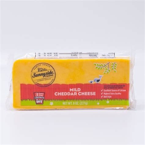 Sunnyside Farms Cheese Mild Cheddar Oz Instacart