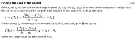 Linear Algebra Modifying Regula Falsi Method To Solve Non Zero Root