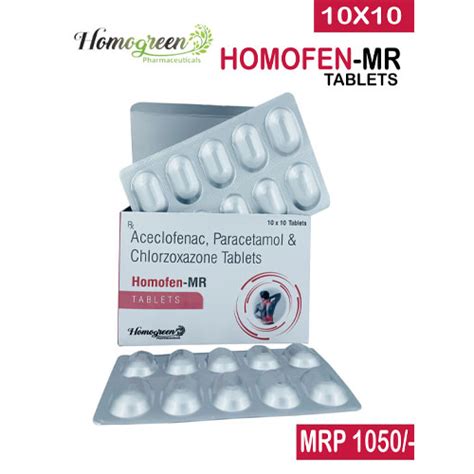 HOMOFEN MR TABLETS Homogreen Pharmaceuticals