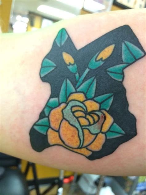 Yellow Rose Of Texas Inside Of Right Arm Done At Texas Body Art